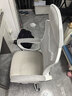 锦汐 电脑椅家用办公椅子靠背人体工学椅学习转椅老板座椅游戏电竞椅 【后躺+乳胶】白框灰网-店长推荐 实拍图