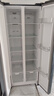 上菱447升对开门冰箱双开门 宽70厘米一级能效变频风冷家用电冰箱以旧换新BSE447PWL 实拍图