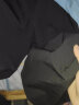 YUDA休闲裤子男春夏季新款冰丝薄款百搭青少年束脚裤大码九分运动裤子 426黑色（束脚款） L 建议体重（110-130斤） 实拍图