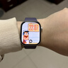 Apple/苹果 【女神节】Watch S11 智能手表GPS款46毫米银色铝金属表壳雾紫色运动型表带S/M 实拍图