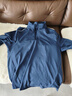 迪卡侬透气薄绒保暖休闲户外运动速干衣跑步长袖男T恤 暗夜蓝L-4302167 实拍图