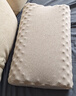网易严选泰国进口乳胶枕头 93%含量天然原液乳胶枕米色天竺棉枕套 优眠款 实拍图