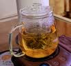 宣室堂茶壶玻璃耐高温泡茶壶玻璃茶具套装过滤茶水分离杯水壶花茶壶家用 企鹅壶650毫升 实拍图
