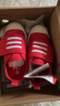 M1&M2童鞋女童帆布鞋男童室内鞋幼儿园室外小白鞋儿童鞋子女学步鞋398 红色 29 适合脚长18cm 实拍图