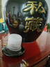 大师汇景德镇陶瓷酒瓶黑釉酒坛子密封酒具酒瓶子乌金釉坛子家用白酒壶 10斤黑釉珍藏送红布系绳 简装 实拍图