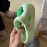 牧童儿童拖鞋夏男宝宝洞洞鞋软底女童卡通洗澡婴幼儿家居鞋奶龙绿160 实拍图