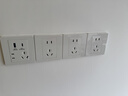 公牛（BULL）G07插座量贩装10A五孔插座86型插座面板G07Z223S白10只插座套装 实拍图