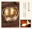 宝莲灯黄铜香炉供佛香炉祭祀香炉黄铜炉供奉香炉熏香盘香炉烧香炉子小号 实拍图