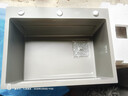 九牧王水槽大单槽304不锈钢水槽厨房洗菜盆一体盆大单槽洗碗池 60X45枪灰色(仅单槽无配件) 实拍图