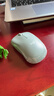 罗技（Logitech）M221 轻音鼠标 无线鼠标 办公鼠标 对称鼠标 带无线微型接收器 薄荷绿 实拍图