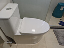 九牧（JOMOO）11396-2-1/31KB-1抗菌一级水效坐便器暴风虹吸式节水马桶305坑距 实拍图