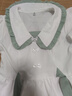景怡依2025夏季新款少女初中生高中女生夏天学院风裙子大学生雪纺连衣裙 杏色 M 实拍图