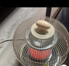 万宝取暖器小太阳家用鸟笼式烤火炉卧室节能桌下电暖器省电小型电暖器 奶油色【碳晶盘】无极调温 实拍图