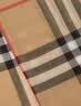博柏利（BURBERRY）【礼物】围巾男女 格纹轻盈丝毛混纺围巾 典藏米色 实拍图