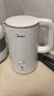 美的（Midea）电热水壶烧水壶家用养生自动断电冲奶一体恒温壶年货食品304不锈钢1500W速热1.5升大容量 SH15X301 实拍图