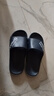 惠夫人拖鞋男夏季外穿大码防滑耐磨时尚潮流浴室洗澡居家休闲透气拖鞋 【升级款】藏青 42-43 (适合平常穿41/42码) 实拍图