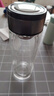 【京东物流配送】高硼硅双层玻璃杯大容量泡茶杯水杯子茶水分离杯 【双层加厚】茶杯350ml1只 实拍图