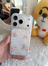 叶余波点西高地适用苹果17pro手机壳iPhone17立体17pro感全包透明硅胶全系列防摔外壳讴歌17系列手机壳 【透明软壳】立体波点西高地 iPhone 17 pro 实拍图