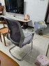 得力（deli）KF253网布弓形椅会议椅 靠背椅办公椅人体工学职员椅 企业集采 灰 实拍图