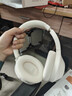 iKF T1 Max 主动降噪头戴式蓝牙耳机2026新款蓝牙6.0无线有线hifi音质电竞游戏低延迟超长续航云岩白 实拍图