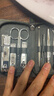 777指甲刀套装 三七进口指甲剪工具全套 甲沟炎指甲钳挖耳勺8001NA灰 实拍图