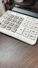 卡西欧（CASIO）超宽计算器DH-12-WE白色 无声款 12位数字显示双电源桌面办公 实拍图
