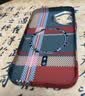 巴蒂尼 山与星河适用iPhone17ProMax手机壳高级感苹果16Pro磁吸凯夫拉纹理15超薄防摔14手机套13男女 红绿格纹【夜光磁吸硬壳】铝合金镜框 iPhone 16 实拍图