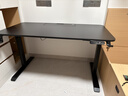 傲风A4Pro电竞桌实木电动升降电脑桌办公书桌子黑色1.2*0.6m 实拍图