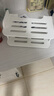 路由器放置架wifi收纳盒墙上置物架免打孔壁挂式电视机顶盒托架子 双层30cm 实拍图