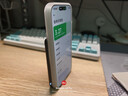 AIUV适用小米17promax光栅手机壳xiaomi17淬炼保护套超薄半透明条纹全包tpu防摔pc外壳男女高级感 「光栅」共创版 雾凇白 磁吸闪充款 小米17 Pro 实拍图