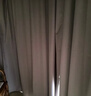 铭聚布艺（MINGJU）窗帘 全遮光窗帘成品窗帘布遮阳帘涤塔夫奶油色挂钩式1.5*2.0单片 实拍图