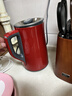 摩飞电器电热水壶降噪轻音烧水壶保温一体全自动恒温壶家用煮水泡茶冲奶除氯大容量双层防烫饮水机 MR6071 1.5L 英伦红 实拍图