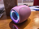 小米芯德国蓝牙音箱品质立体小型环绕低音炮迷你便携式适用曼哈顿琉璃音响家用无线小钢炮 升级版少女粉强劲重低音HIFI音 实拍图