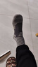 安德玛（Under Armour）运动袜(3双装)中筒跑步足篮球羽毛球吸汗袜子冬季男女组合色XL 实拍图