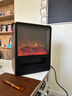 WeWarm【UV除菌99.9%】壁炉取暖器家用暖风机仿真炭火电暖器室内外大面积速热冷暖风机轻音节能1908NUV 实拍图