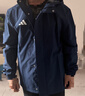 adidas简约足球训练运动拉链连帽夹克外套男装春秋阿迪达斯官方   深靛蓝   M 实拍图
