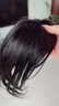佰丝堂假发女真发全真人发丝女士中年头顶补发片遮白发刘海长发增加发量 实拍图