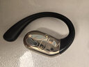 山水（SANSUI）W132【重磅新品】挂耳式蓝牙耳机 骨传导概念不入耳开放式无线运动跑步降噪耳夹式适用于华为 黑 实拍图