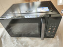美的（Midea）微碳微波炉烤箱一体机900w微波1000w烧烤平板光波速热23L容量变频臻彩荧幕 （C32） 实拍图