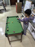 贝比童话台球桌儿童男孩玩具桌上台球黑8美式家用室内3-8岁成人初中生日礼 实拍图