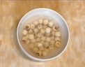 十月稻田 莲子 250g 半斤 湘潭产去芯磨皮白莲子 桂圆百合银耳羹煲汤食材  实拍图