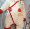 贝瑞加（Babyprints）宝宝连体衣婴儿纯棉秋冬连身哈衣柔软舒适A类百天衣服 喜乐66 实拍图