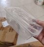 特美居（temeiju）一次性饭盒长方形透明塑料快餐盒加厚带盖打包盒餐具50套装1000型 实拍图