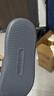 京东京造【3.5cm踩屎感】eva厚底拖鞋男士防臭休闲凉拖鞋 碳灰 42-43 实拍图