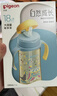 贝亲（Pigeon）自然成长翻盖直饮吸管 大童奶瓶330ml 马戏团 18月+ AA279 实拍图