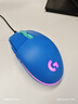 罗技（G）G102 有线游戏鼠标 蓝色 RGB灯效 轻量化设计 吃鸡鼠标 LOL英雄联盟 200-8000DPI 实拍图