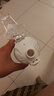 悠家良品（UPSTYLE） 大容量塑料水杯子男学生运动太空杯泡茶防摔水瓶户外健身水壶女 白色【磨砂款/带茶隔刻度】500ml 实拍图