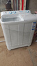 海尔（Haier）半自动双桶洗衣机 10KG 双电机双缸 家电国家补贴以旧换新京东自营 XPB100-81D2 实拍图