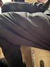 鸭鸭（YAYA）外穿羽绒裤男士秋冬款抽绳裤腰加厚保暖青年休闲直筒长裤K01 实拍图