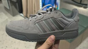 adidas ENTRAP美式校园风运动少年感复古篮球风板鞋男女阿迪达斯   灰色/纯质冰灰   41 实拍图